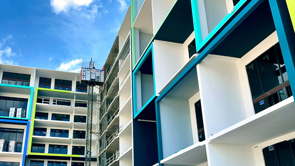 Ballast Construction Building2FrontD